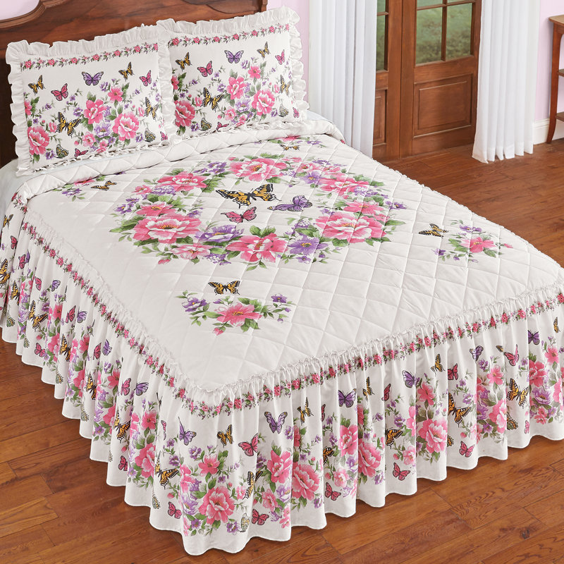 Winston Brands Multi Microfiber Coverlet / Bedspread Wayfair Canada